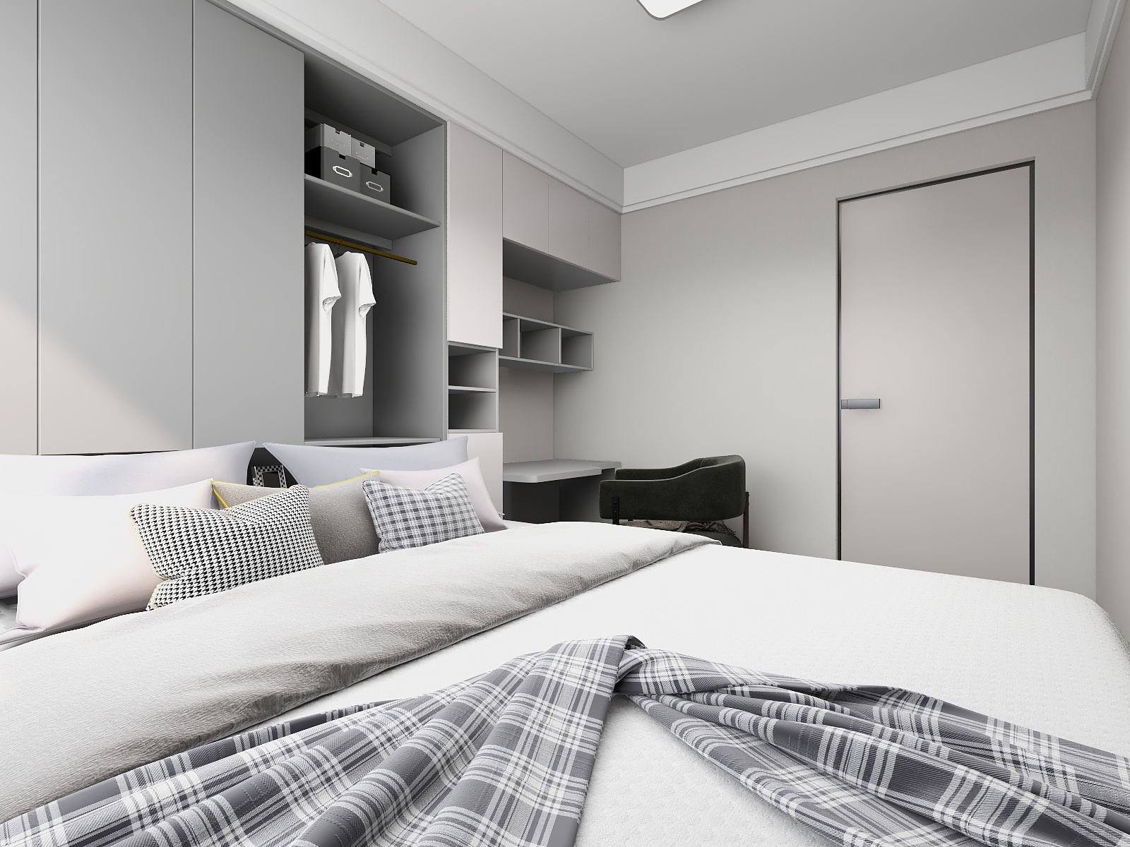 HMZhang-玉墅湾-99m²装修效果图