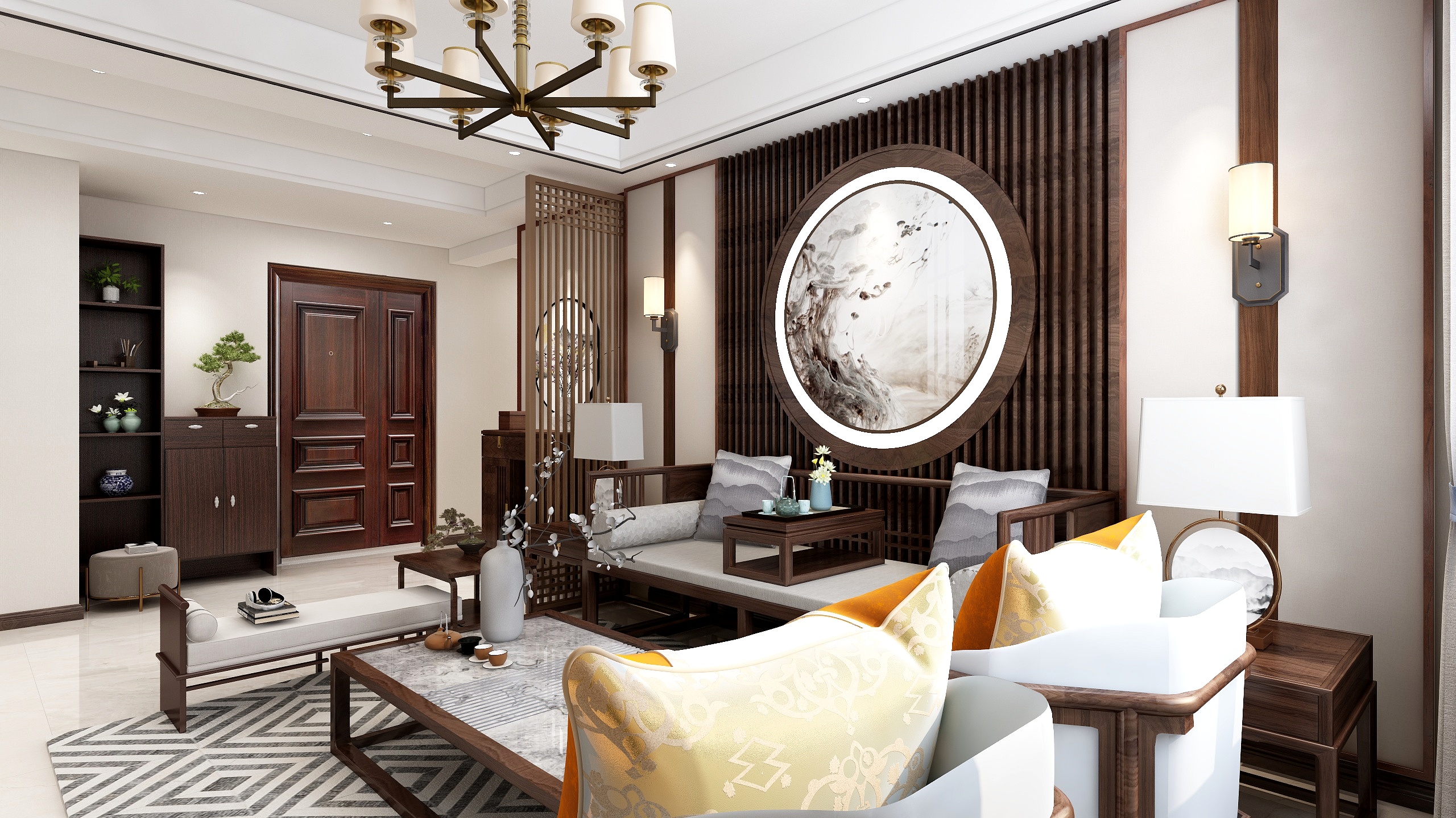 龙怡装饰设计-尚郡1-3-302-装修设计方案