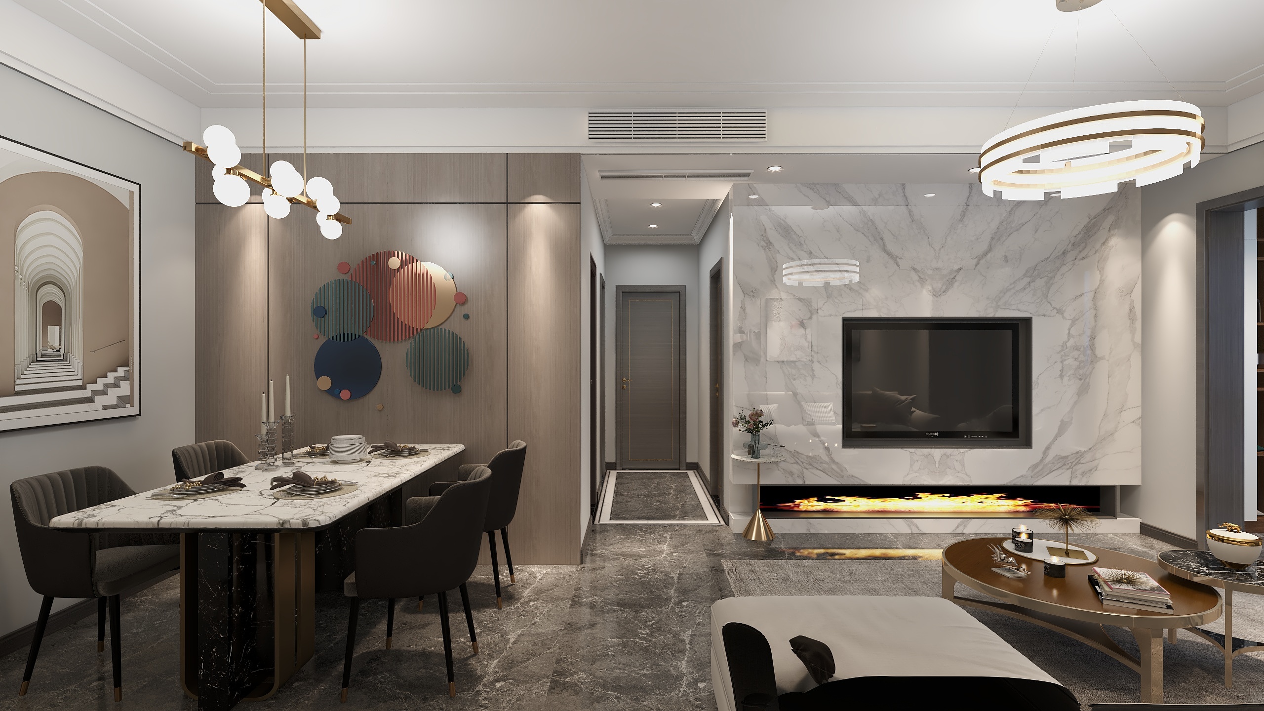 王刚-凯德世纪名邸105.00㎡东庭B1户型3室2厅2卫1厨-副本-装修设计方案