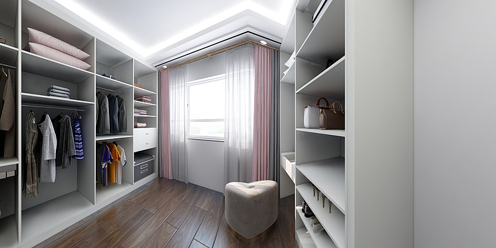 智木良品整装设计-城阳龙湖锦璘原著蓝湖郡2-101-装修设计方案