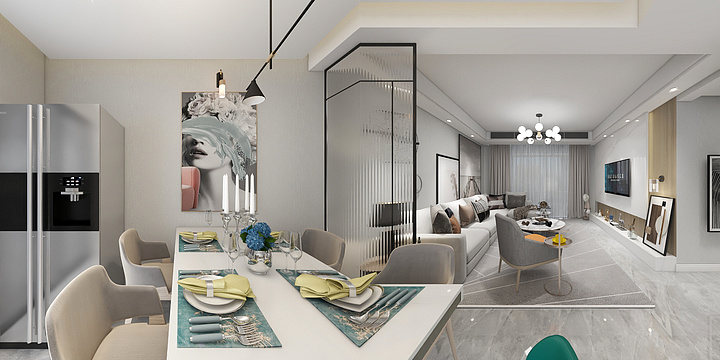 王君13201743352-中铁新城10-1-1602-装修设计方案