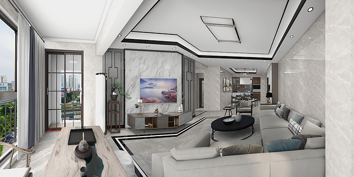 品匠裝飾黃璟聰Neil-金宸悅珺7-1-2901效果参考-装修设计方案