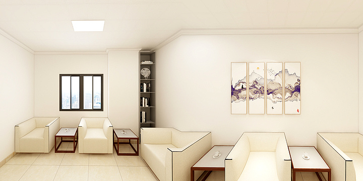 曹孝逸-接待室-装修设计方案