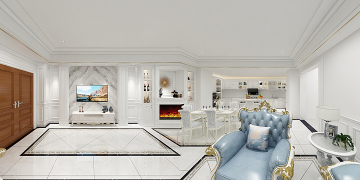 李芳洪-展厅-装修设计方案