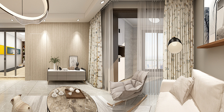 A莱昂纳多-盛世卧龙城17#3002-装修设计方案