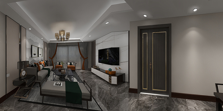 姚KK2023-国宾府138㎡-装修设计方案