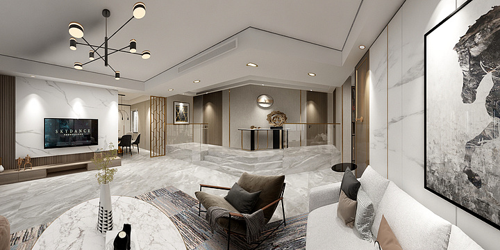 设计师涂雅芳-亚光新村吴阿姨雅居-装修设计方案