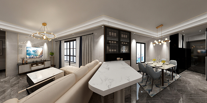 设计师陈R-漾日湾畔-装修设计方案