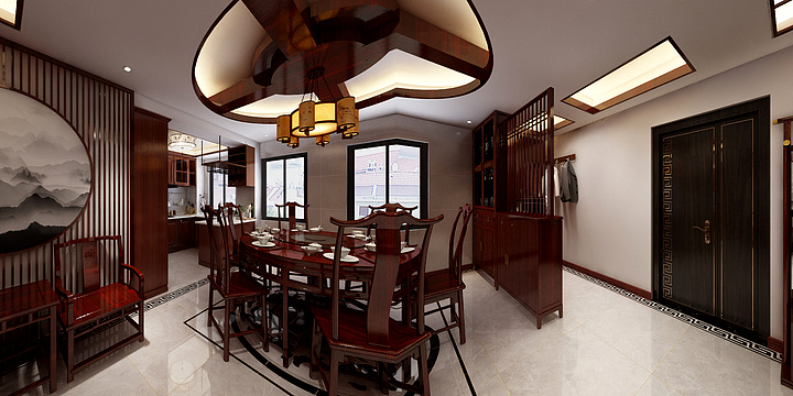 1首席设计师-香雍国际2-2-6-1杨哥效果图-装修设计方案