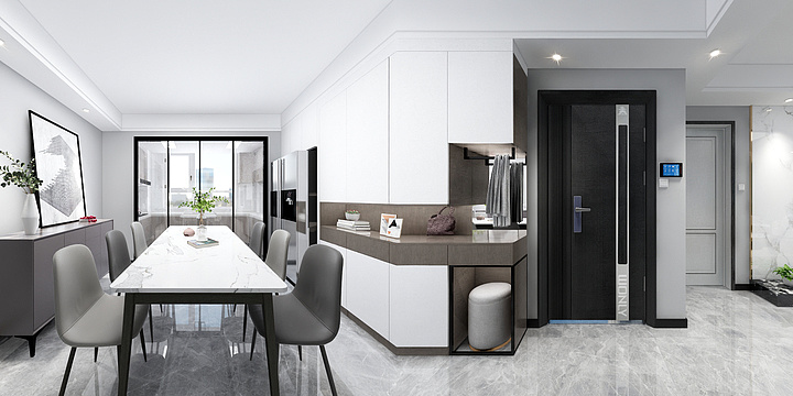 寻求不一样的生活态度11-北欧云著马总-装修设计方案