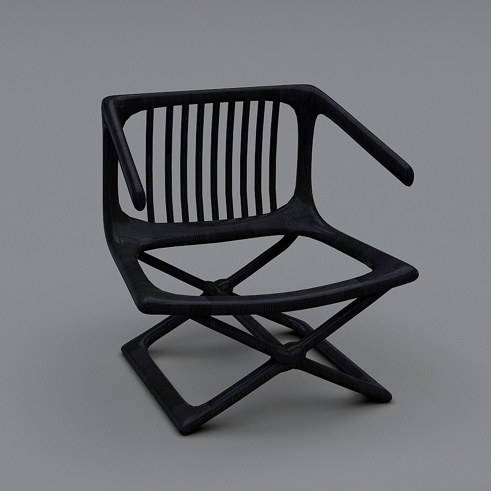 李益中 新中式茶室-椅子3D模型