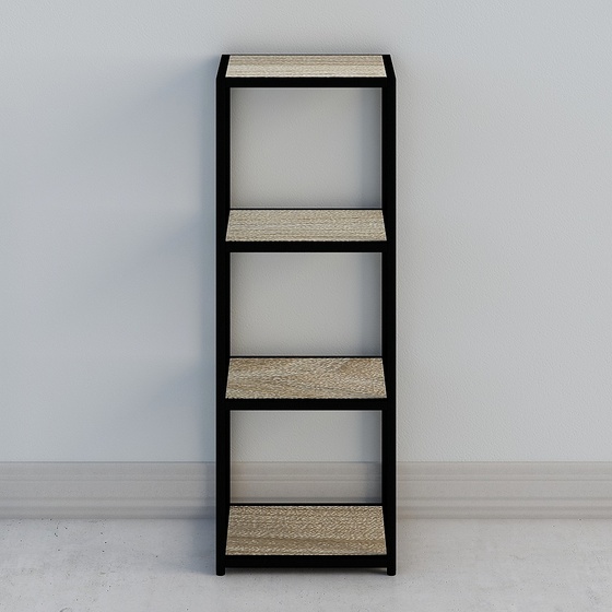 Industrial Shelf,Black