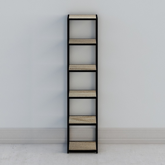 Industrial Shelf,Black