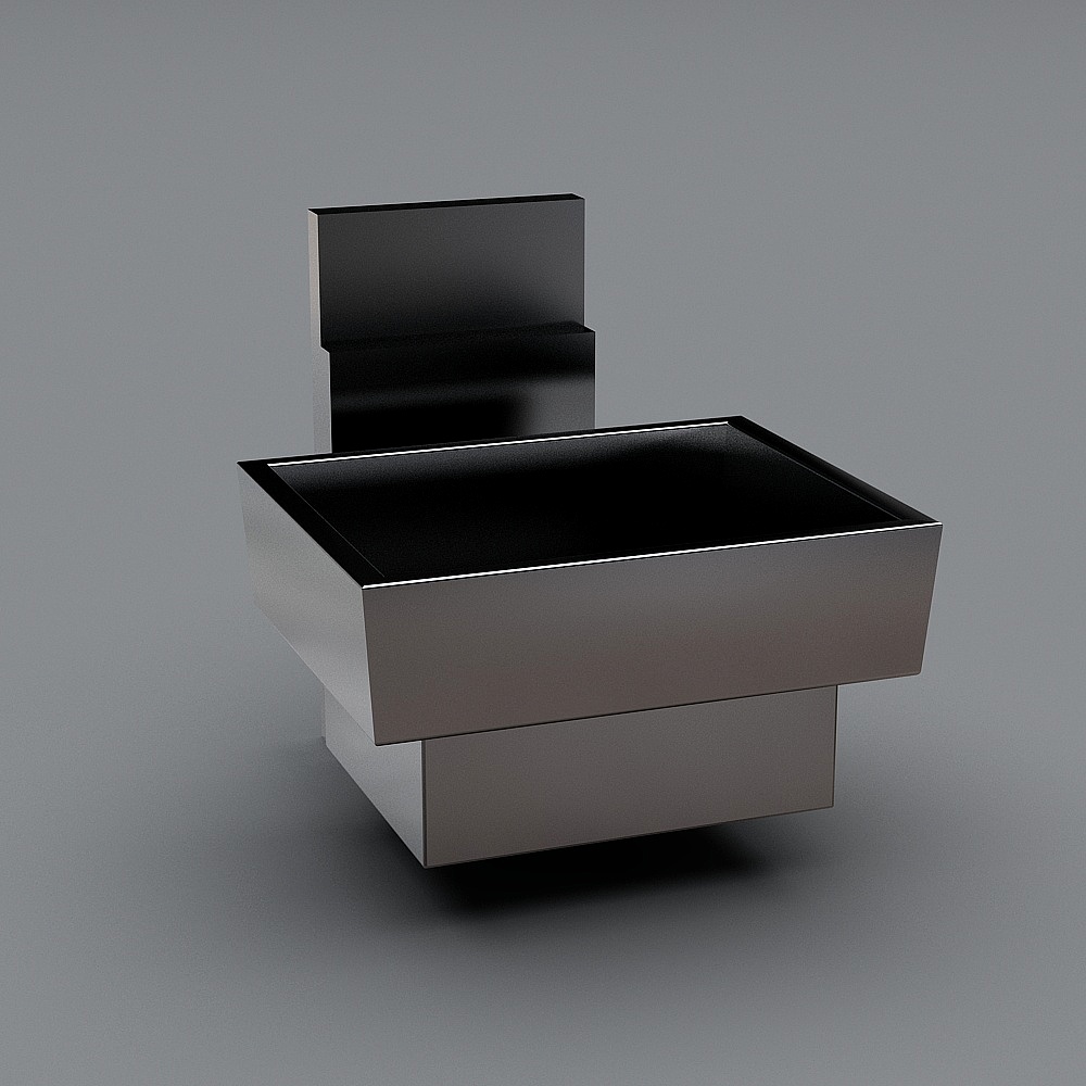 卫浴五金-现代水龙头-53D模型