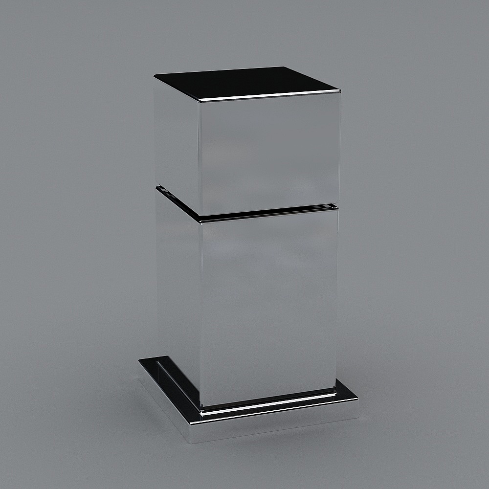 卫浴五金-现代水龙头-153D模型