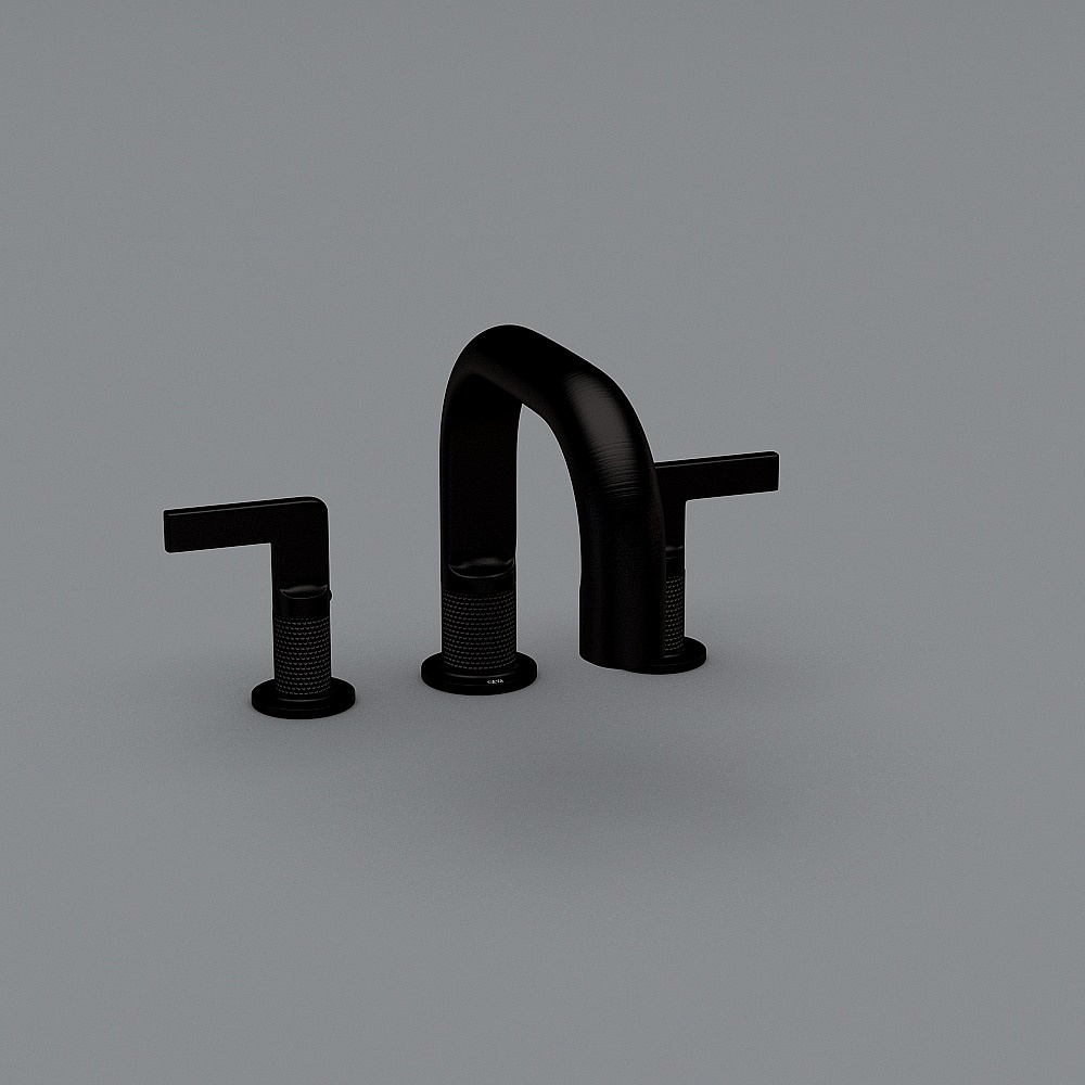 卫浴五金-现代水龙头-403D模型