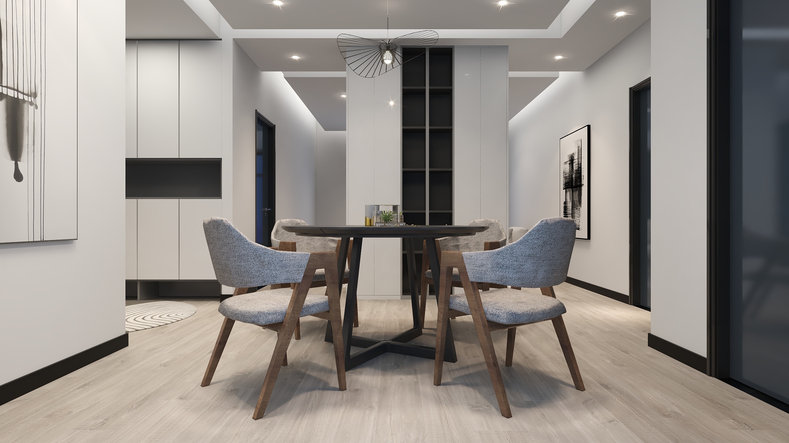 卢彦汀-富源悦府S1户型-卢山-装修设计方案