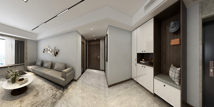 龙港怡家家私-东盛花园1-2501-装修设计方案