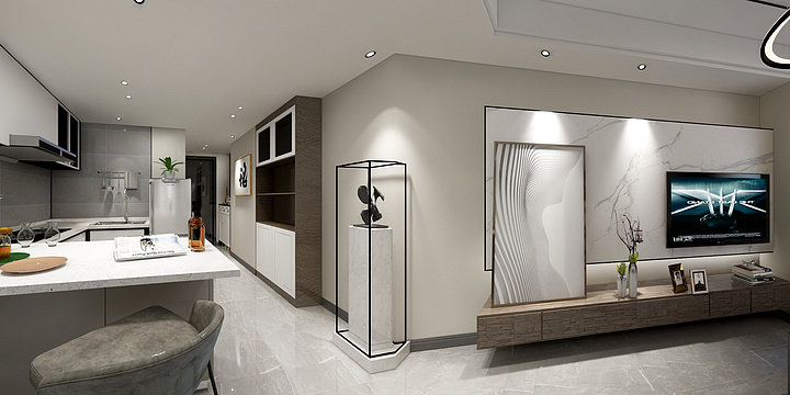 青橙設計-K3大户型-装修设计方案