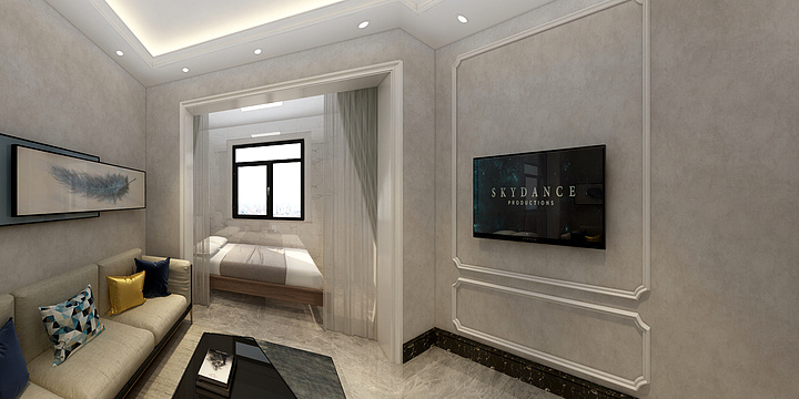 马尔代夫的阳光-大柴旦马老师-装修设计方案