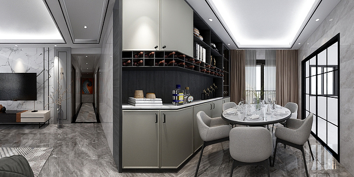 Designer阿陆-世茂望锦何大哥-装修设计方案