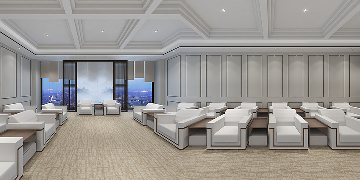 SVIPS-接待室-装修设计方案