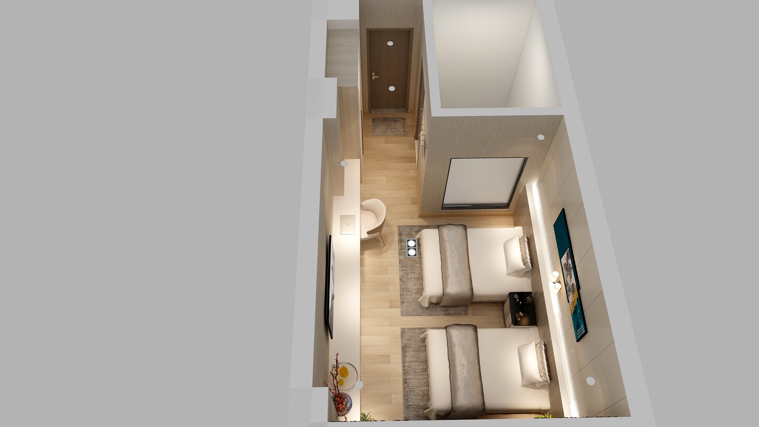 空间设计文石-碧悦客房-装修设计方案