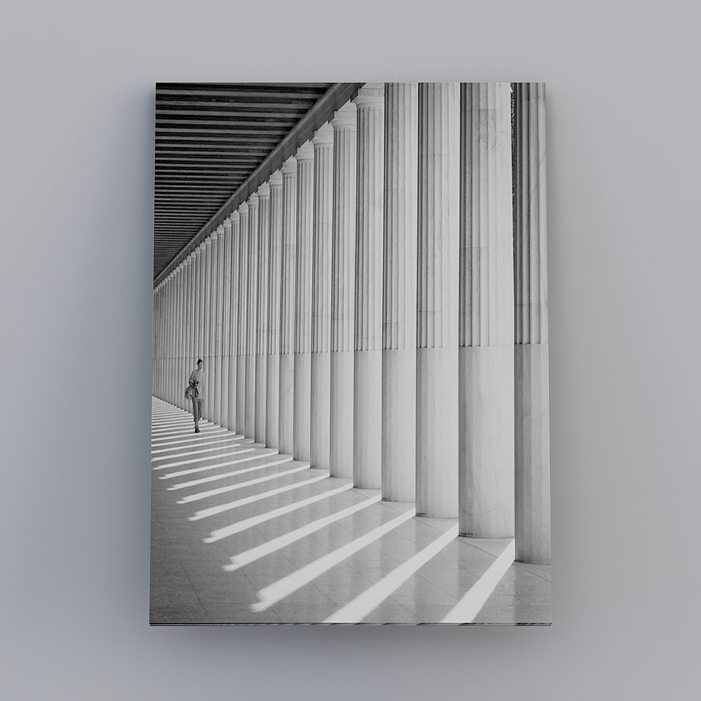 现代边柜-装饰画-13D模型