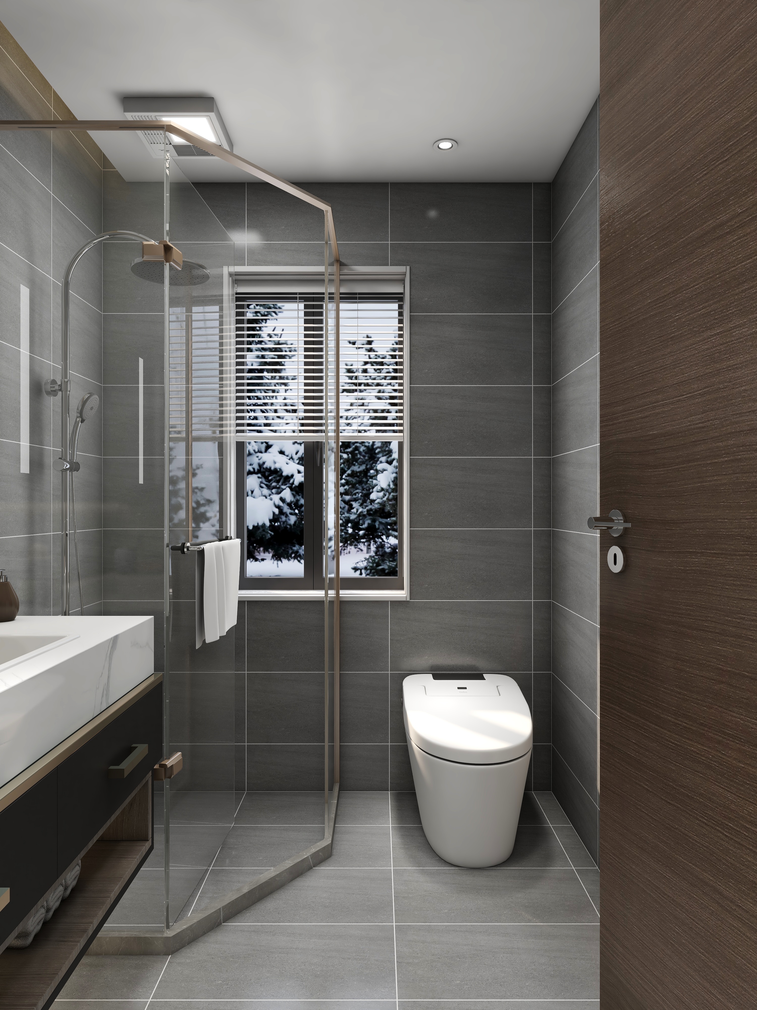 至简名设一钱春-【苦尽甘来】170平现代轻奢复式楼装修效果图