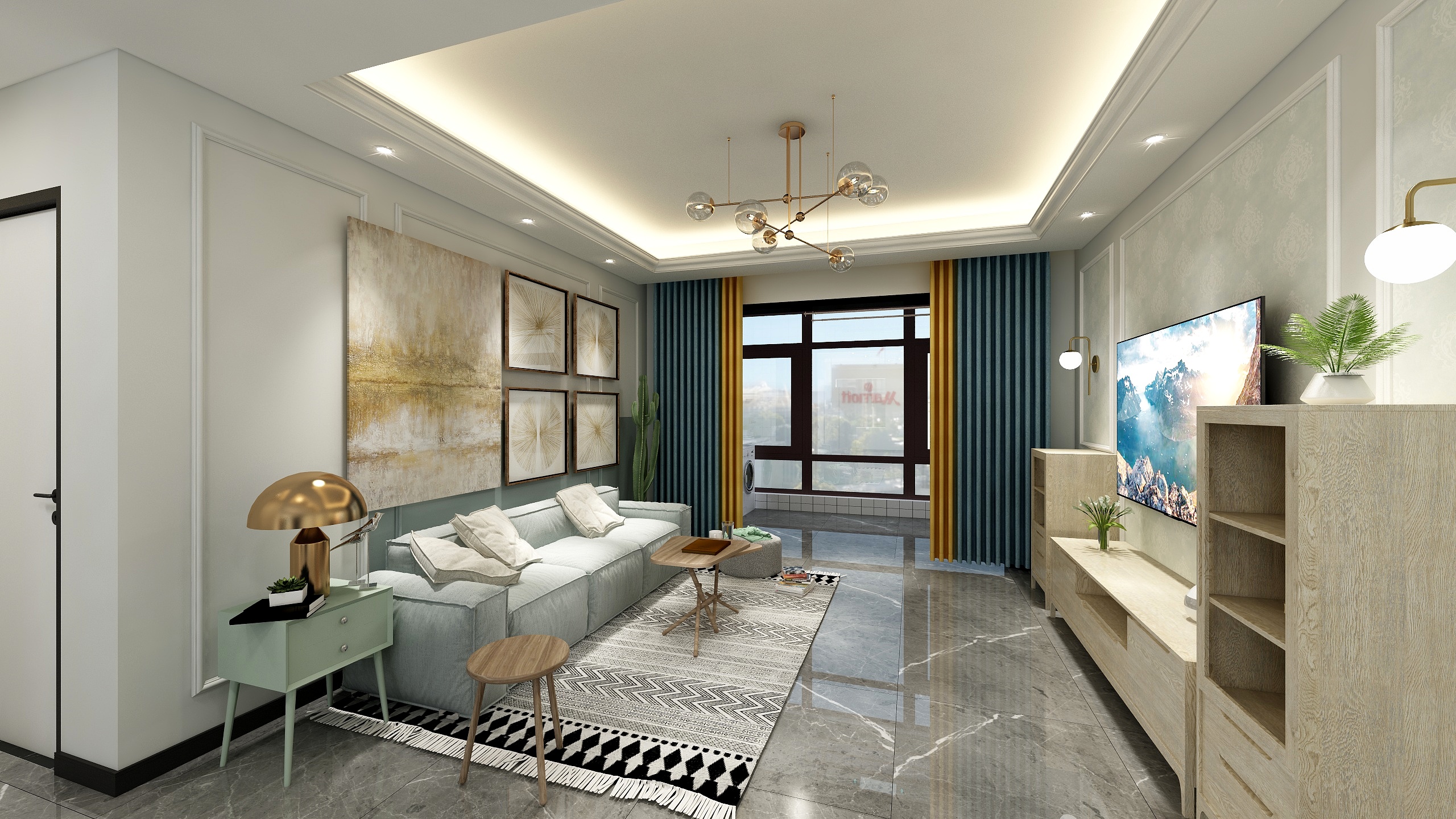 小小小小桔子呀-珠江合苑-装修设计方案