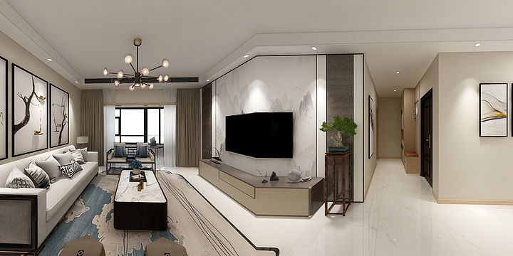 Smallash-龙城公馆-装修设计方案