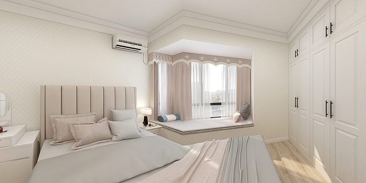 小邓爱设计-湖景新城8栋03户型-装修设计方案