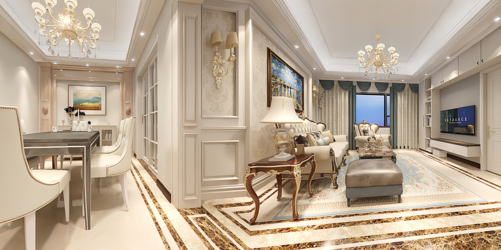 GZ郭志敏-桂苑简欧-装修设计方案