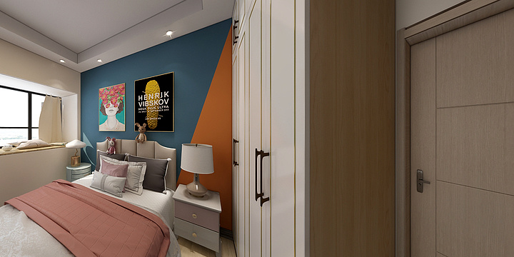 刘增-德信海德公园-北欧风-装修设计方案