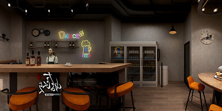 设计师ndPy-清吧-装修设计方案