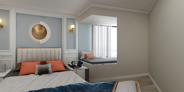 郭郭00-北欧-绿色-装修设计方案