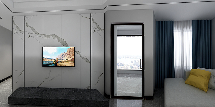 YLX_-龙山首府1502平面(1)(1)-装修设计方案