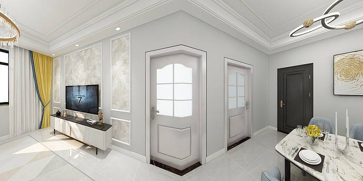 胡顺虎v-华侨绿洲-装修设计方案