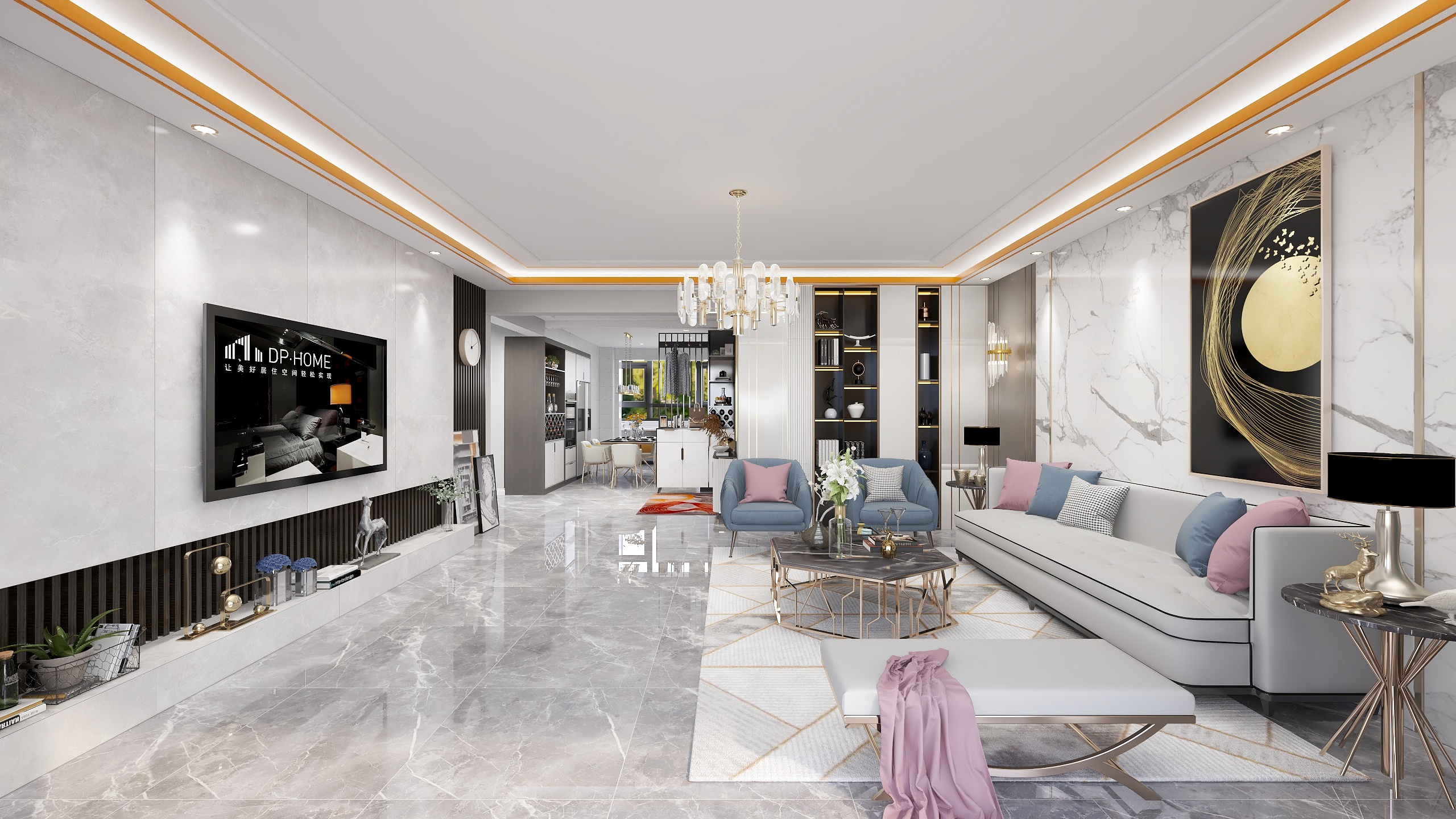 绘家设计工作室-赛罕公馆2-1-901-装修设计方案