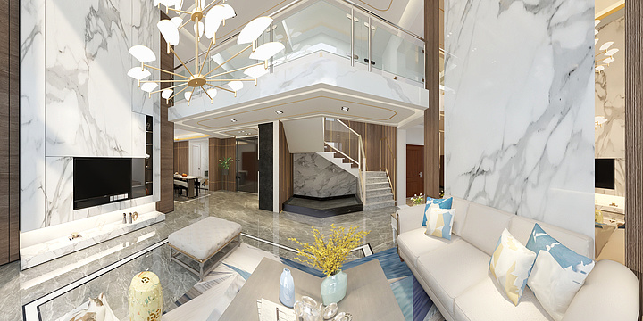 LY室内外别墅设计-自建别墅-装修设计方案