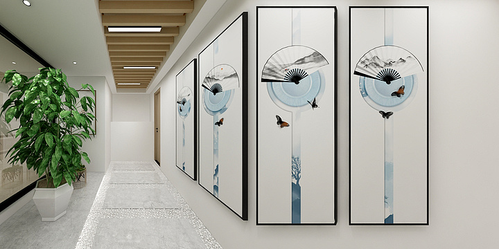 睡睡睡不着-禅意新中式茶叶店-装修设计方案