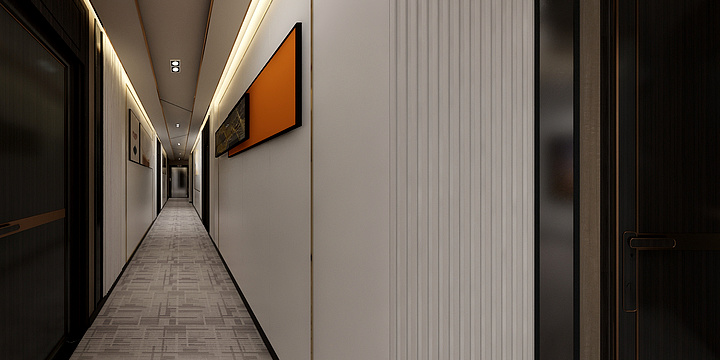 格立图集成装饰材料商行-煋华酒店平面方案-装修设计方案