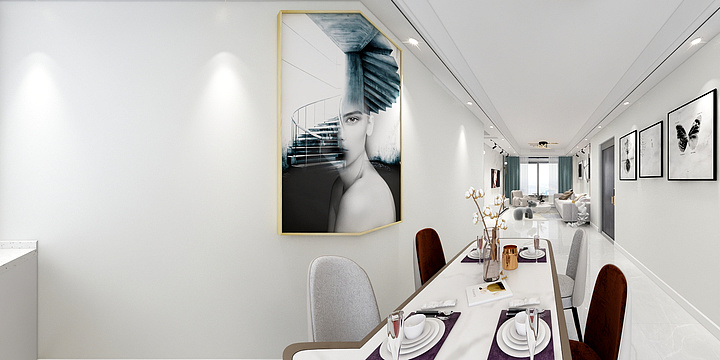 墅居雅阁装饰-亚龙湾7栋1单元801室-装修设计方案