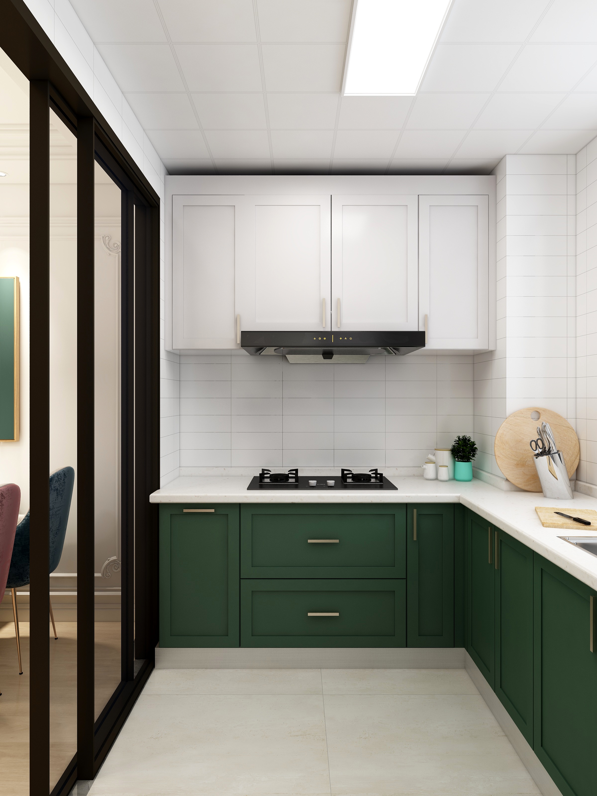 喵小姐k-轻法式轻奢美宅装修效果图