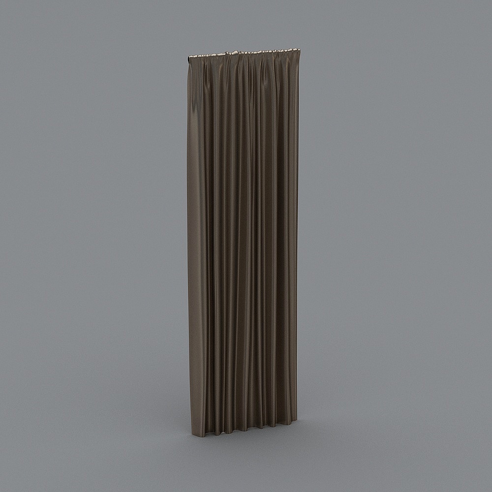 现代服装店-门帘3D模型