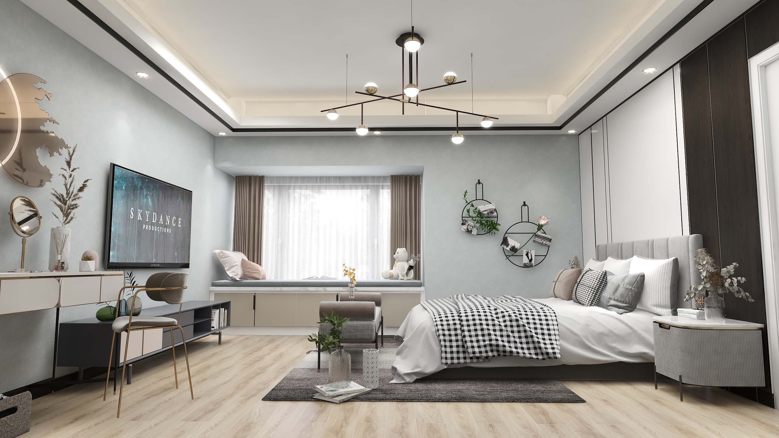 拾忆柒-【飞鸟和蝉】明安花园9栋1904-装修设计方案