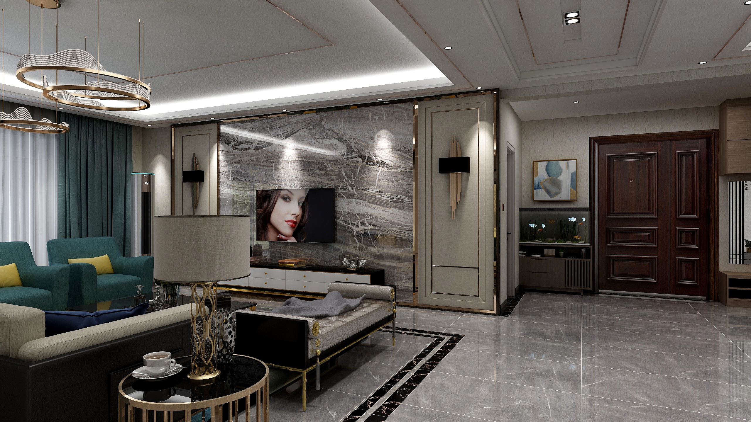 青悠装饰-大宅设计方案-装修设计方案