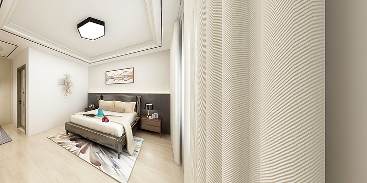 高密TATA木门-青建一品-轻奢暖调-装修设计方案