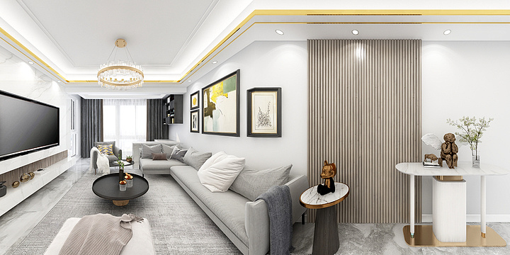 追梦赤子一梁键-青江名庭-装修设计方案