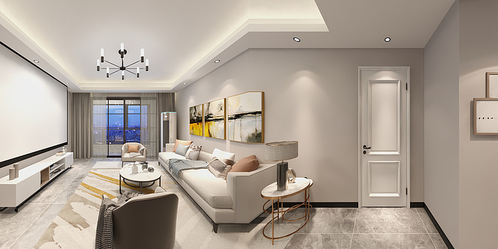 宁与设计-中丞双玺--李府-装修设计方案